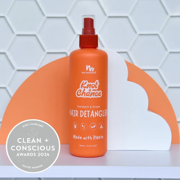 NO NASTIES NATURAL PLANT BASED HAIR DETANGLER MANDARIN & GRAPE