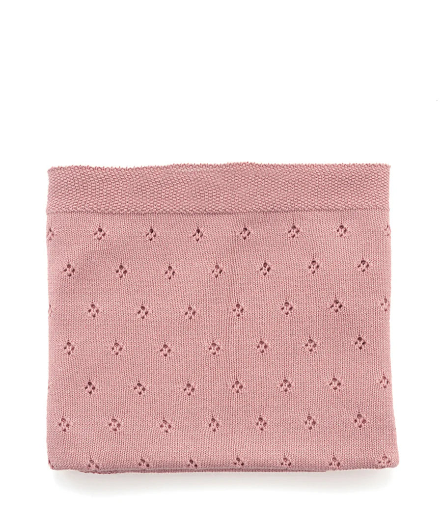 NANA HUCHY POINTELLE BABY BLANKET - FAIRY FLOSS