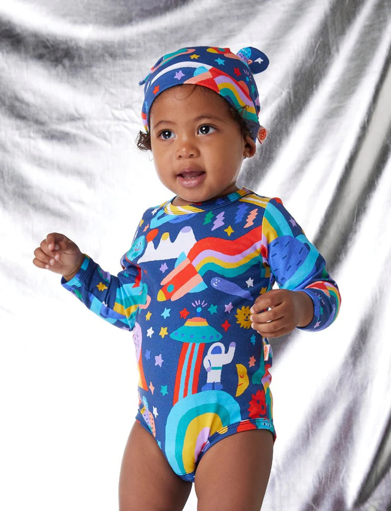 HALCYON NIGHTS ROCKET RIDE LONG SLEEVE BODYSUIT