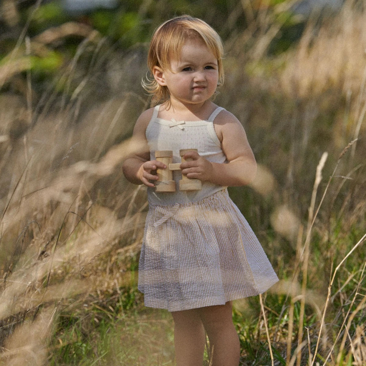 NATURE BABY ORCHARD SKIRT SEERSUCKER