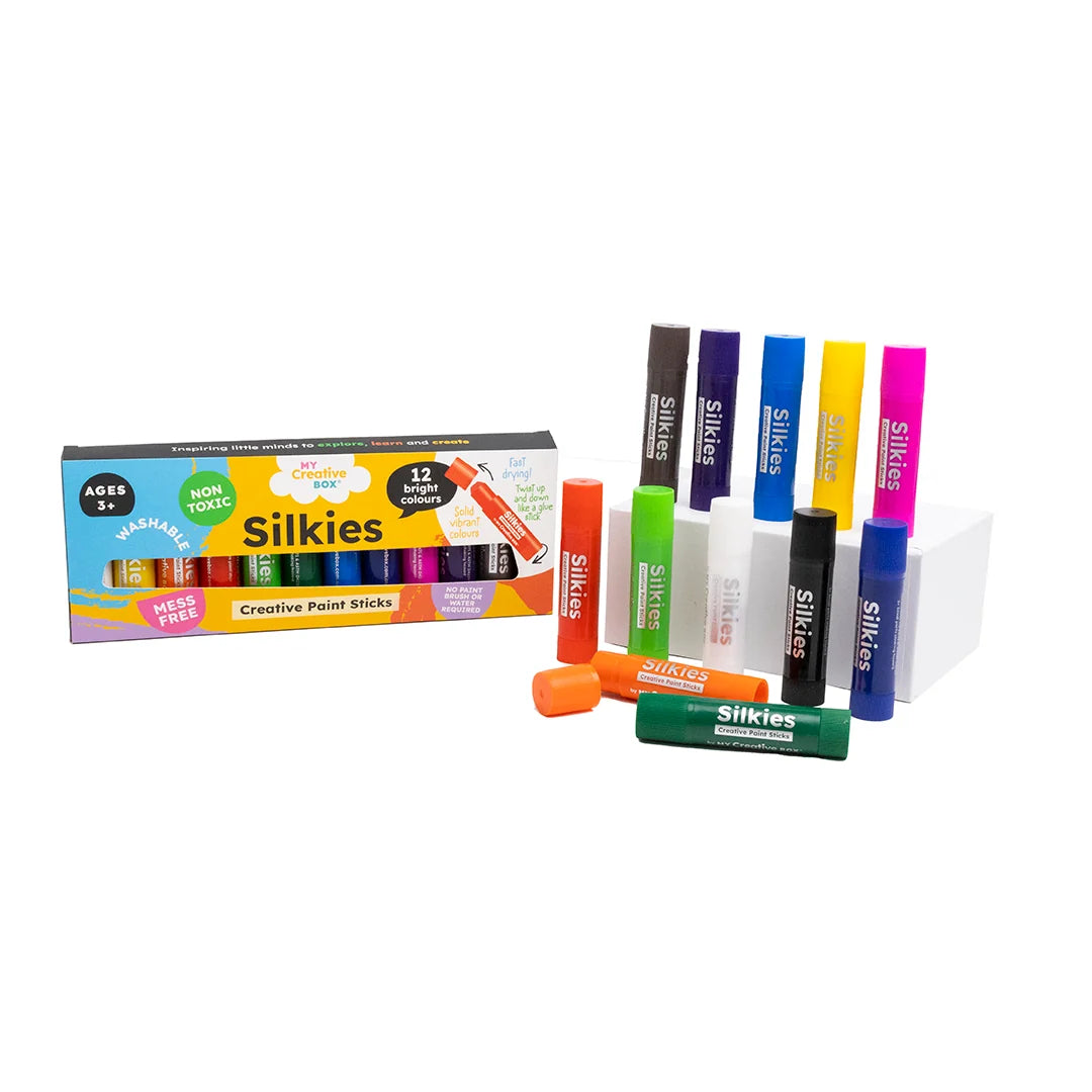 MY CREATIVE SILKIES PAINT STICKS SET OF 12
