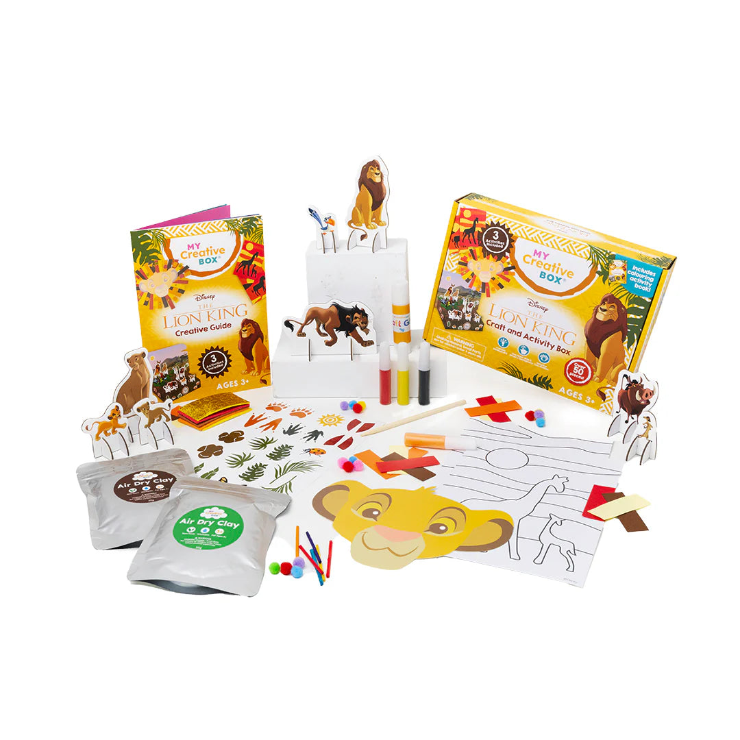 MY CREATIVE BOX DISNEY THE LION KING CRAFT & ACTIVITY BOX