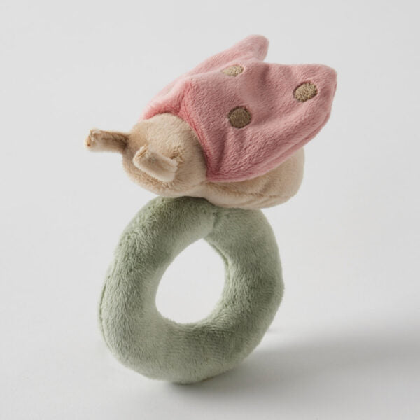 MINNIE LADYBIRD RATTLE