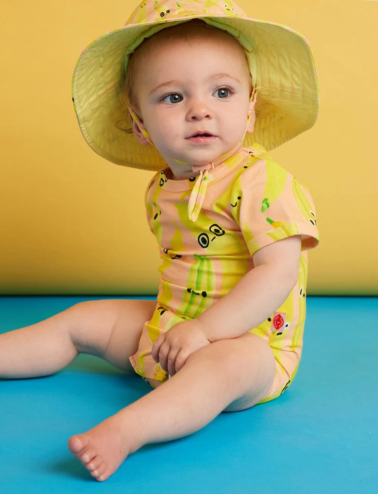 HALCYON NIGHTS PEEL PARTY SHORT SLEEVE BODYSUIT