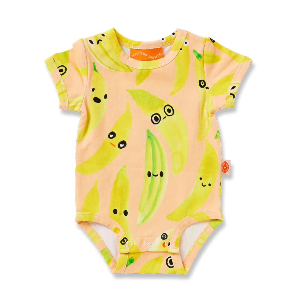 HALCYON NIGHTS PEEL PARTY SHORT SLEEVE BODYSUIT