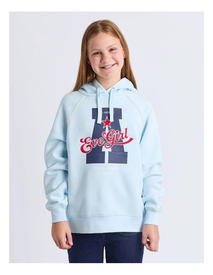 EVE GIRL STATE LEAGUE HOODIE LIGHT BLUE