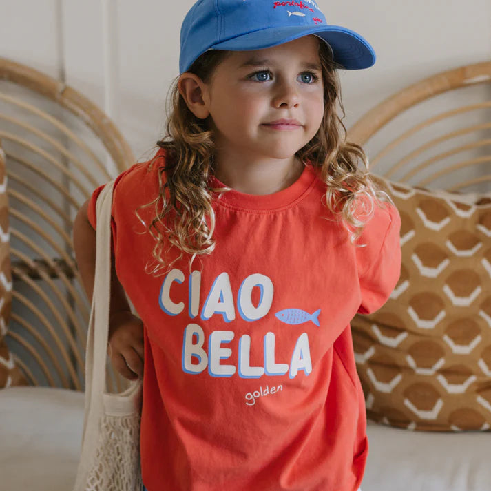 GOLDEN CHILDREN CIAO BELLA TEE NAPOLI
