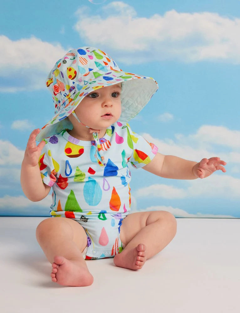 HALCYON NIGHTS SUN SHOWER KIDS SUN HAT