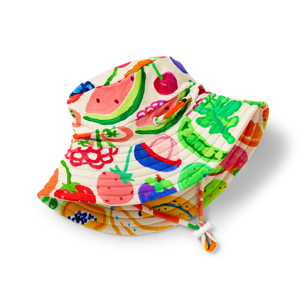 HALCYON NIGHTS SWIM BUCKET HAT EAT THE RAINBOW