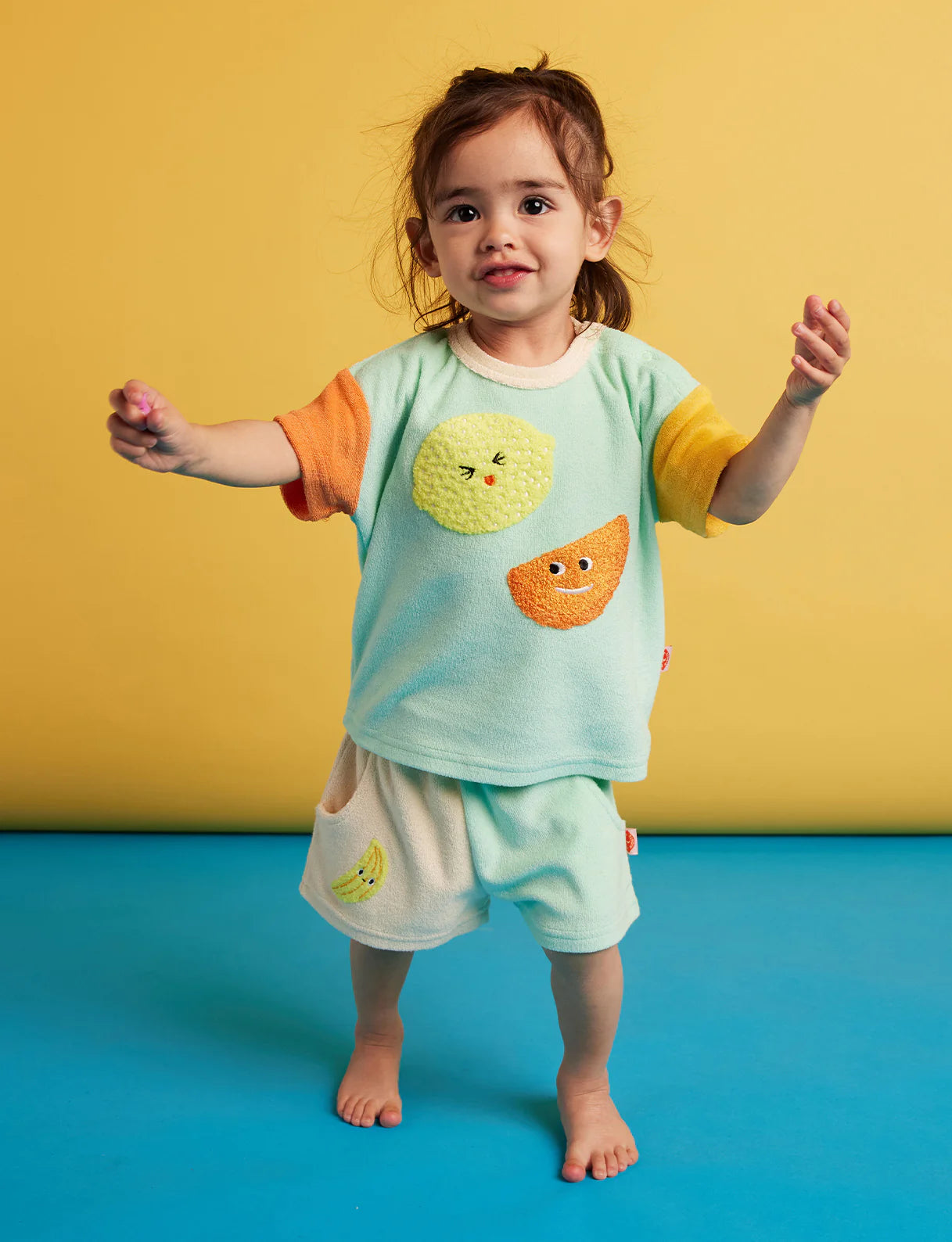 HALCYON NIGHTS PEEL PARTY TERRY SHORTS