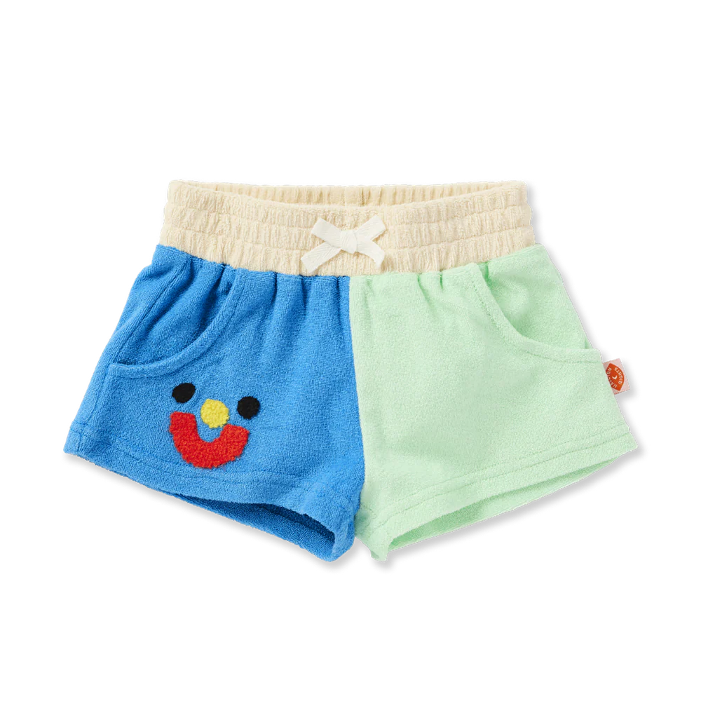 HALCYON NIGHTS PUPPY PARK TERRY SHORTS