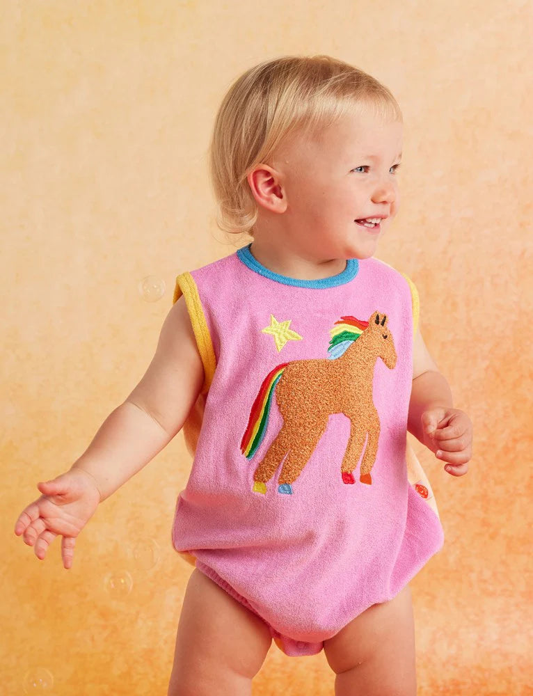 HALCYON NIGHTS GIDDY UP TERRY SINGLET SUIT