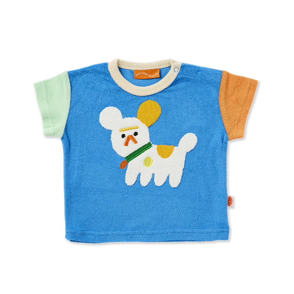 HALCYON NIGHTS PUPPY PARK TERRY T SHIRT