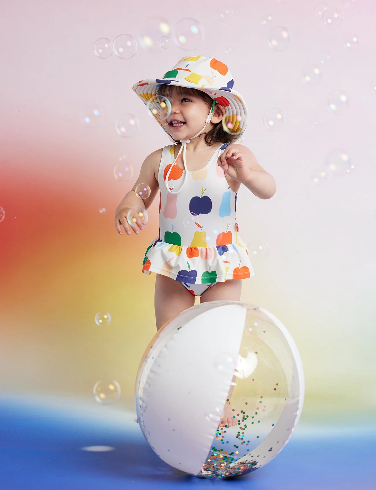HALCYON NIGHTS FRILL BATHER - TINY ORCHARD