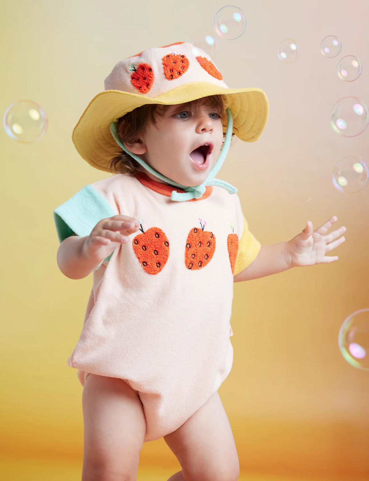 HALCYON NIGHTS TERRY BUCKET HAT TINY ORCHARD