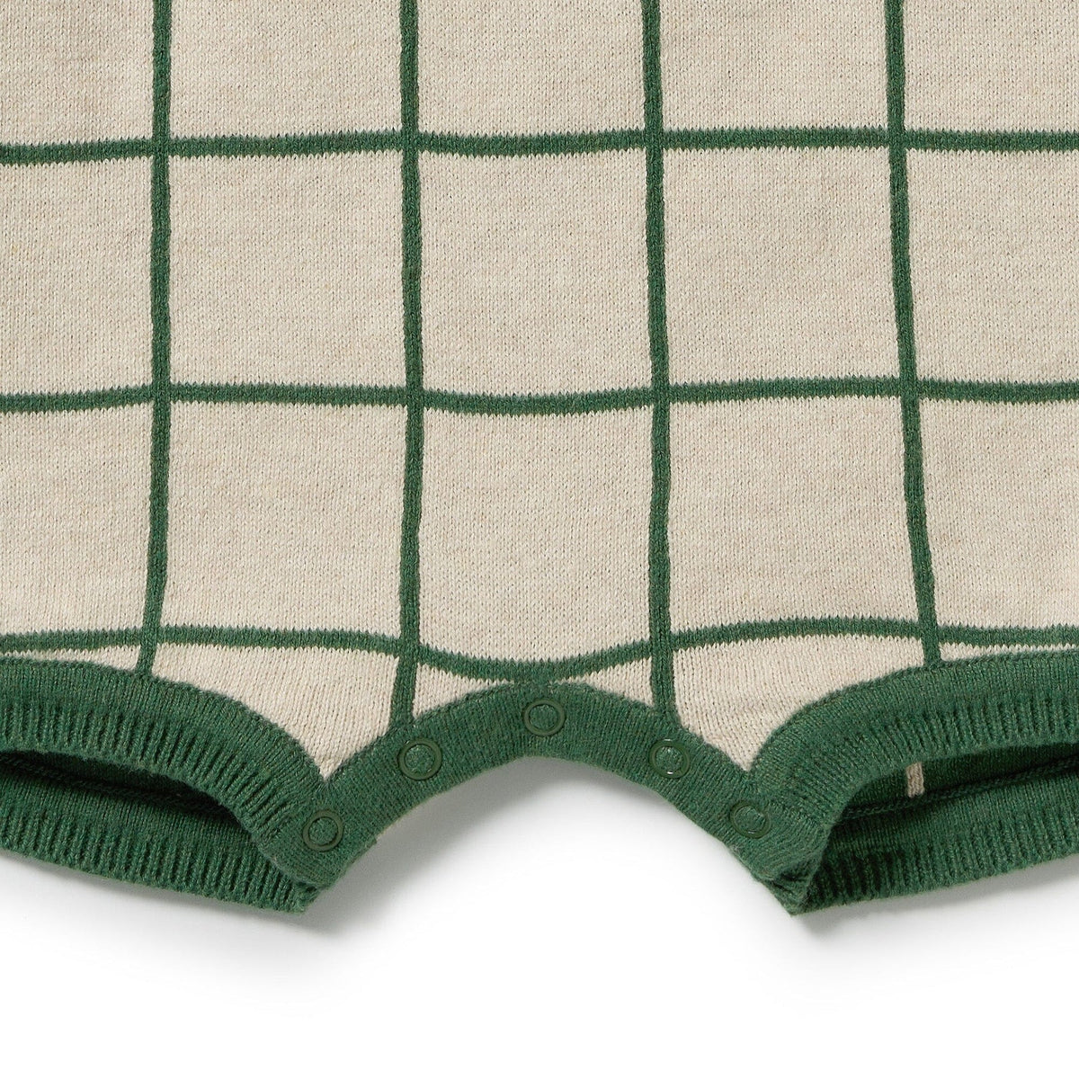 WILSON & FRENCHY LAGOON KNITTED CHECK GROWSUIT