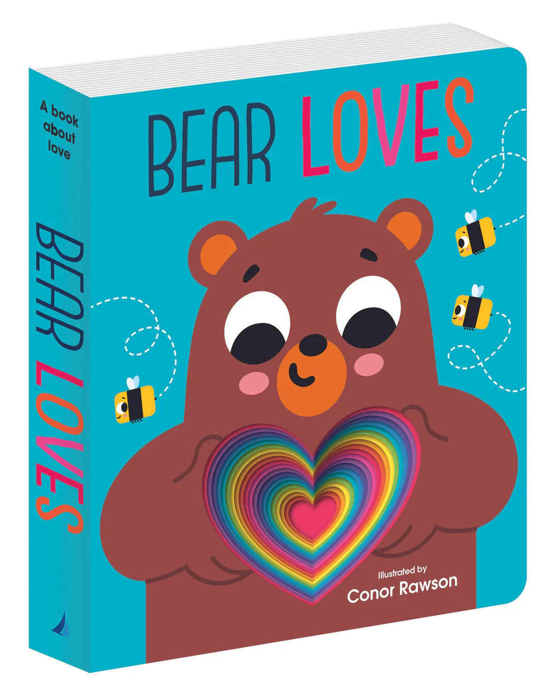 CHUNKY GRADUATING BOARD BOOK - BEAR LOVES