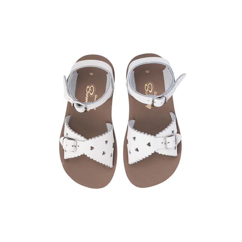 SALTWATER SWEETHEART SANDAL WHITE