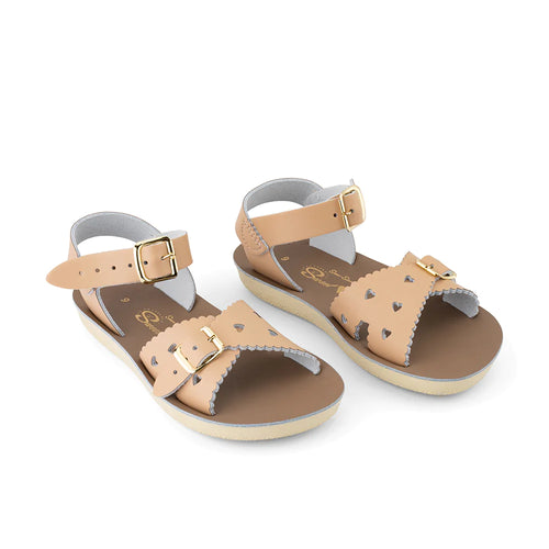 SALTWATER SWEETHEART SANDAL LATTE