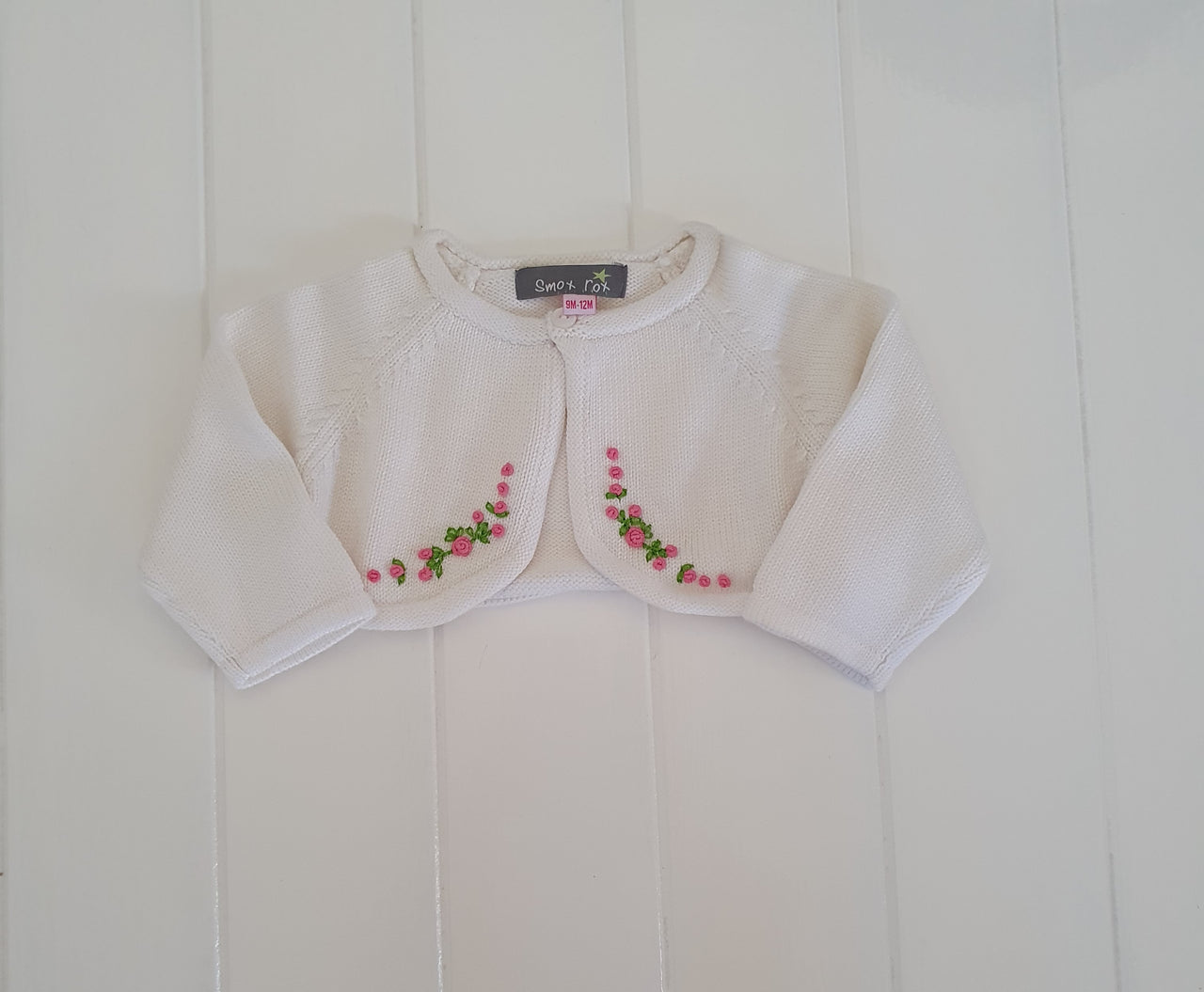 SMOX ROX AUBREY BOLERO WHITE