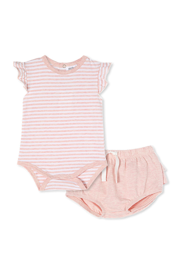 MILKY PINK MARLE SET