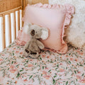 SNUGGLEHUNNY FITTED COT SHEET WATTLE