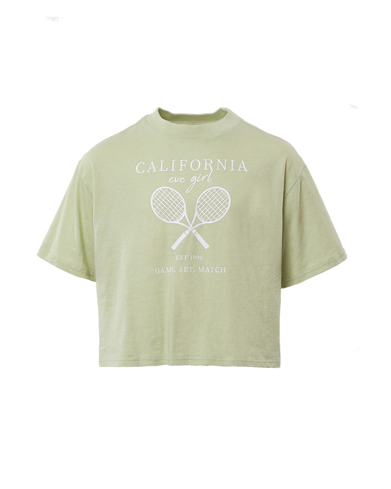 EVE GIRL CLUB TEE GREEN