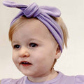 BABY TOPKNOT HEADBAND JACARANDA