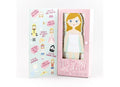 WOODEN MAGNETIC DRESS UPS ELSIE