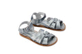 SALTWATER SANDAL PEWTER