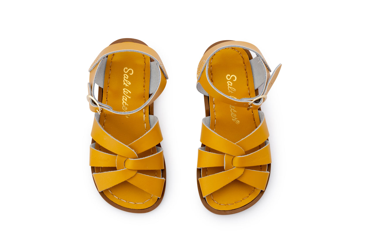 SALTWATER SANDAL MUSTARD