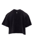 EVE GIRL SIGNATURE TEE WASHED BLACK