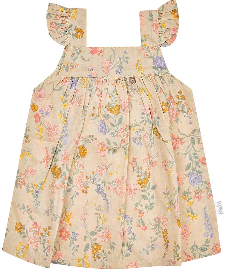 TOSHI BABY DRESS ISABELLE ALMOND