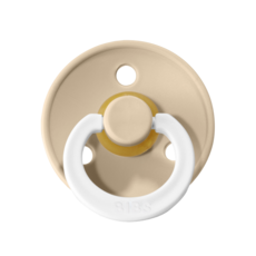 BIBS NIGHT GLOW DUMMY 2 PACK SIZE 2 (6-18MTH) VANILLA