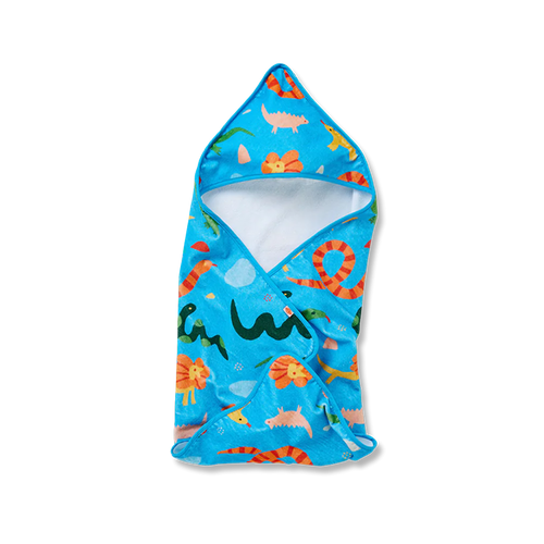 HALCYON NIGHTS ROCKY ROAD HOODED TOWEL BABY