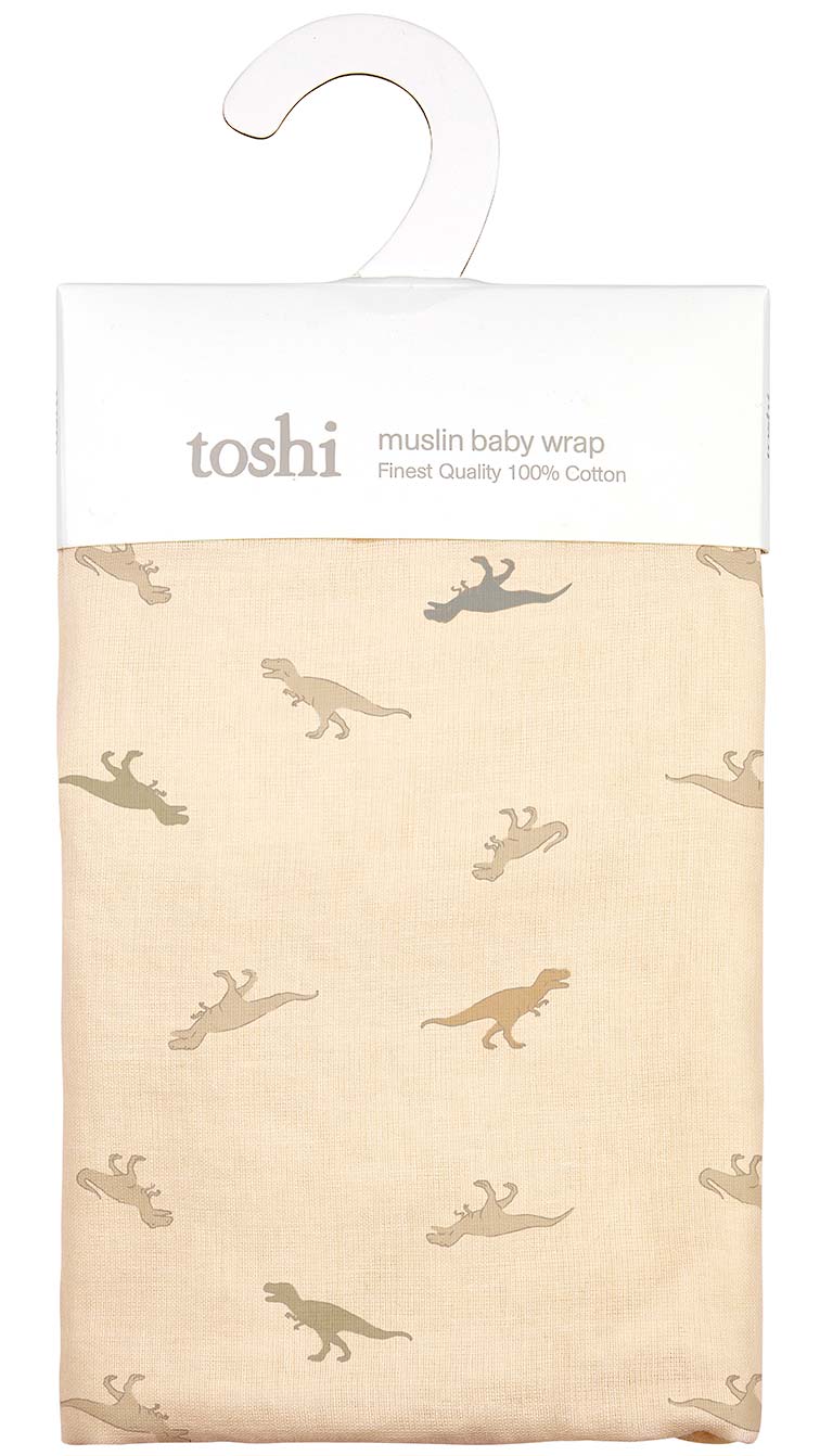 TOSHI MUSLIN WRAP DINOSAURIA