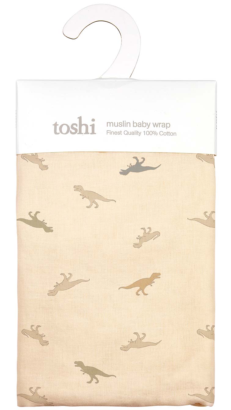 TOSHI MUSLIN WRAP DINOSAURIA