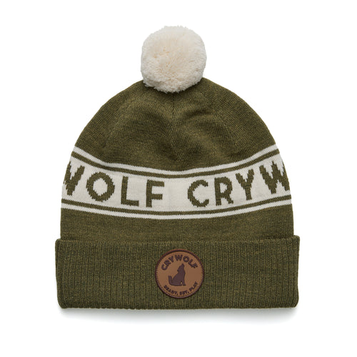 CRY WOLF ALPINE BEANIE KHAKI