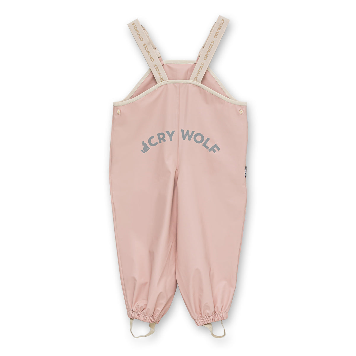 CRYWOLF RAIN OVERALLS DUSTY PINK