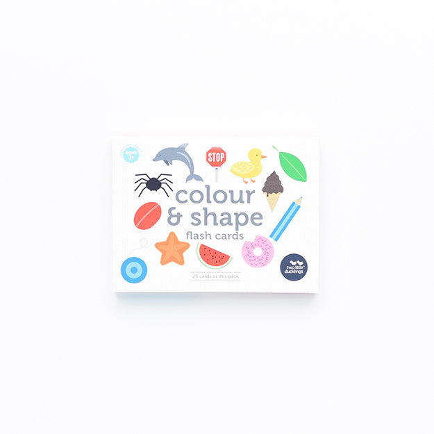 COLOUR AND SHAPE FLASH CARDS