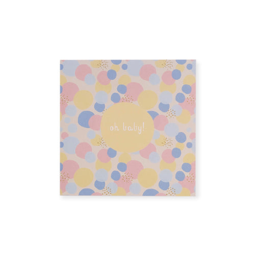 CARD BABY NEUTRAL - CONFETTI REVEAL