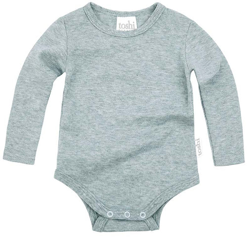 TOSHI ORGANIC L/S BODYSUIT ICE