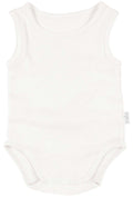 TOSHI ORGANIC ONESIE SINGLET CREAM