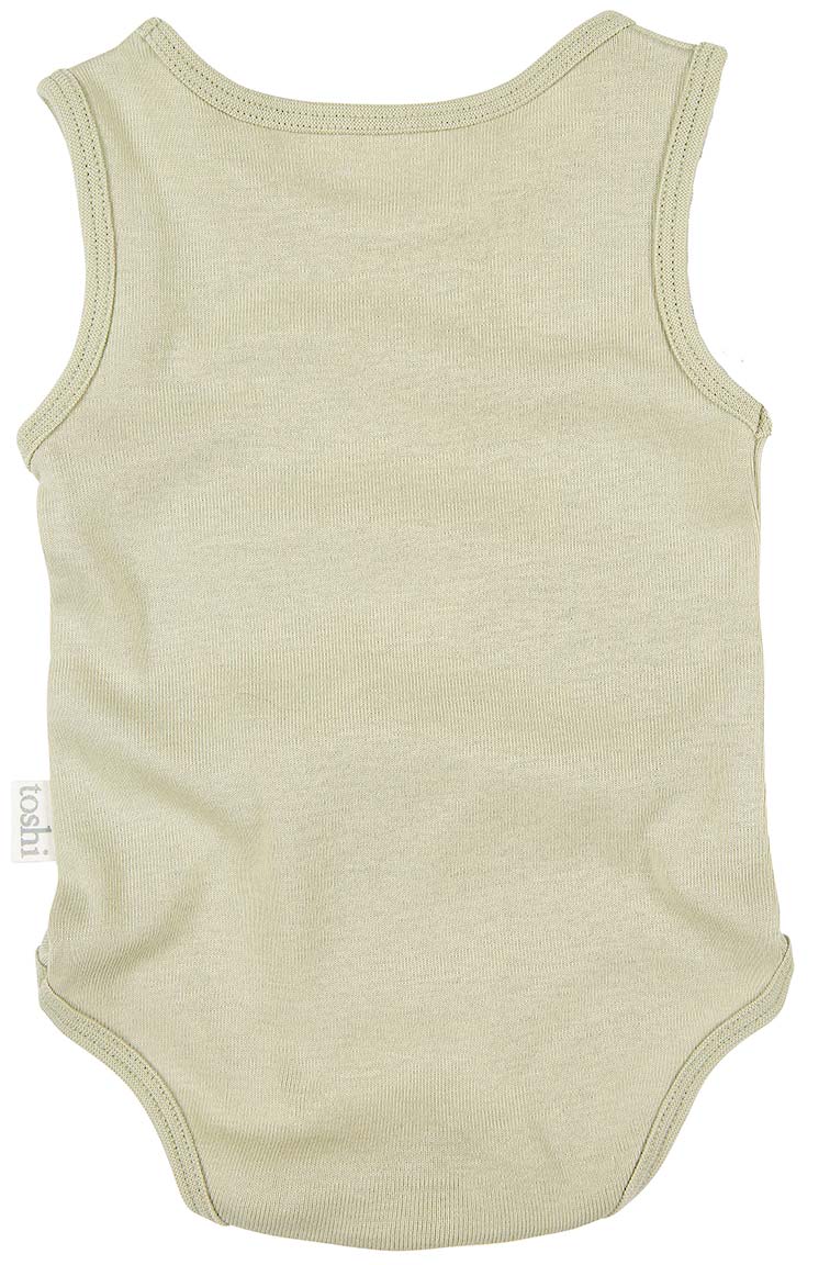 TOSHI ORG ONESIE SINGLET THYME