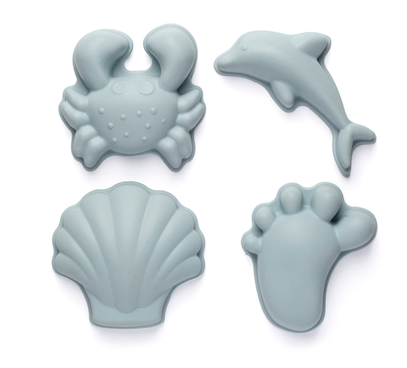 SCRUNCH FOOTPRINT MOULDS DUCK EGG BLUE