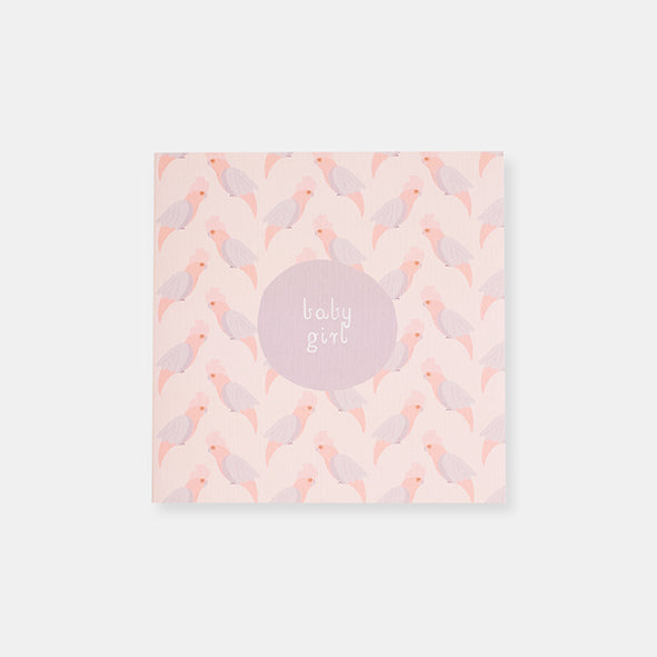 CARD BABY GIRL - GALAHS