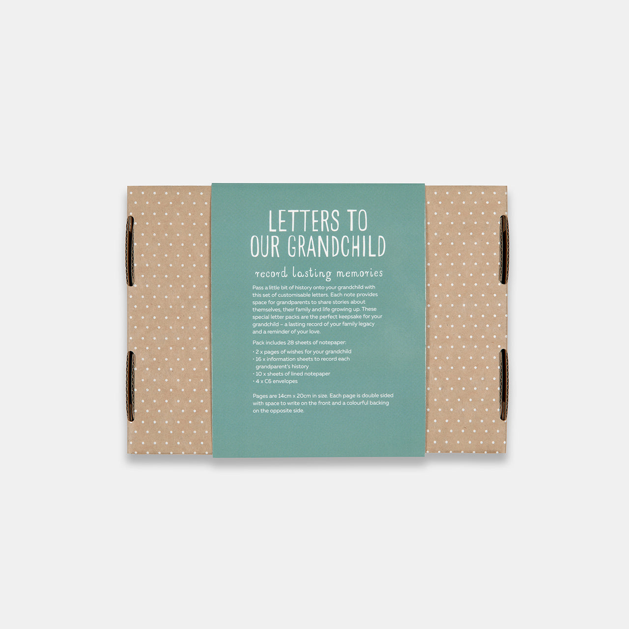LETTERS TO OUR GRANDCHILD