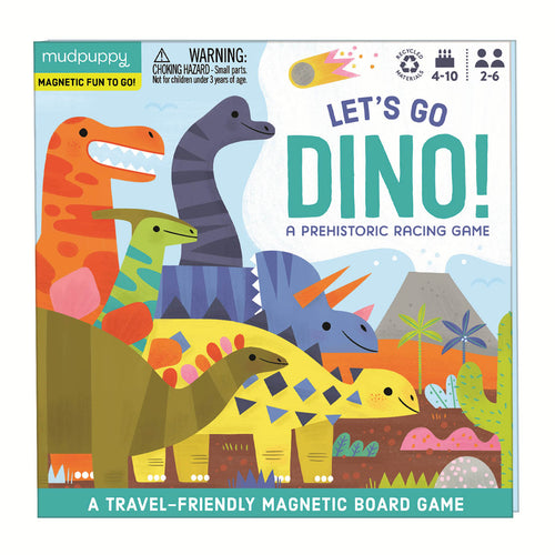 MAGNETIC BOARD GAME - LET'S GO DINO