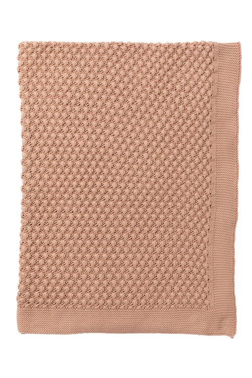 INDUS MINI POPCORN BLANKET BLUSH
