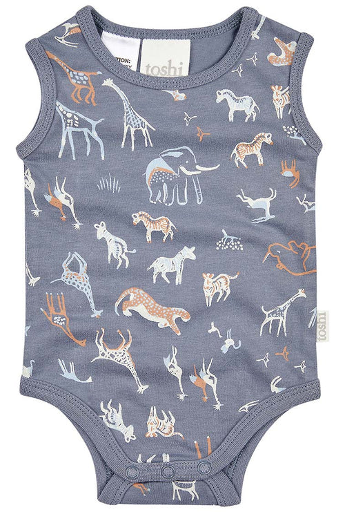 TOSHI ONESIE SINGLET WILD TRIBE